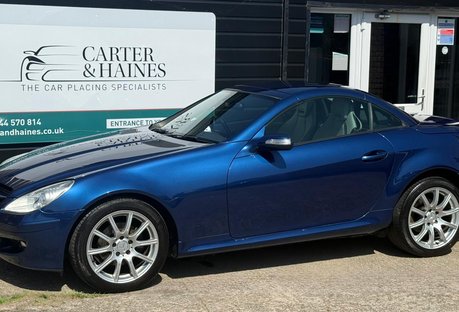 Mercedes-Benz SLK 1.8 SLK200 Kompressor Convertible 2dr Petrol Manual (209 g/km, 163 bhp)