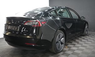Tesla Model 3 LONG RANGE AWD 1 Owner Solid Black Ryzen GROK Adaptive LEDs Pano Roof VATQ 7