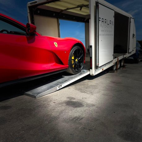 Enclosed car transport  5