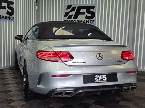 Mercedes-Benz C Class 4.0 C63 V8 BiTurbo AMG S (Premium) Cabriolet 2dr Petrol SpdS MCT Euro 6 (s/ 38