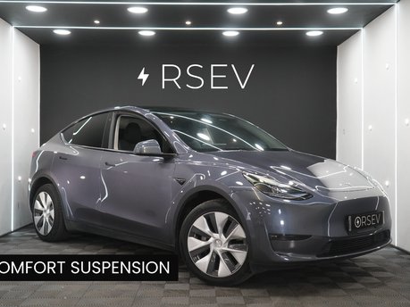 Tesla Model Y LONG RANGE AWD Comfort Suspension TOW BAR 1 Owner GROK New Bushes VATQ