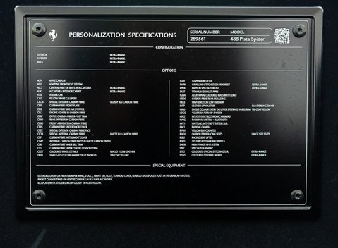 Ferrari 488 Pista Spider 60