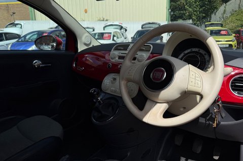 Fiat 500 LOUNGE.. CONVERTIBLE..LOOK ONLY £35:00 R/TAX…BLUETOOTH  31