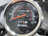 Motorini Bomber 2017 7K 1 OWNER CRUISER BIKE SPARES OR REPAIR 125CC PROJECT 16