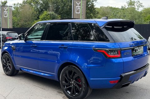 Land Rover Range Rover Sport AUTOBIOGRAPHY DYNAMIC - SVO PREMIUM PALLETTE BLUE -SLIDING PAN ROOF 2