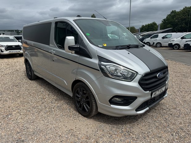 Ford Transit Custom LWB L2H1 Low Roof Sport 280 Air Con Alloys Sensors Cam Tow Bar EURO 6 4