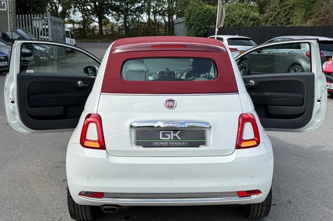 Fiat 500 LOUNGE DUALOGIC -£20 ROAD TAX - RARE AUTOMATIC CABRIOLET 25
