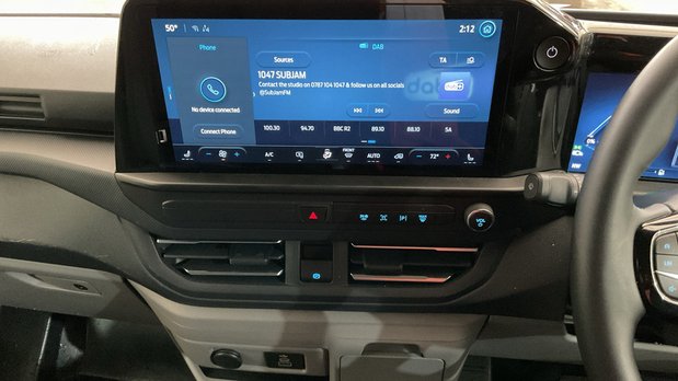 Ford E-Transit Custom 65KWH AUTO SWB L1H1 Low Roof Limited Air Con 218ps Alloys Sensors Cam EURO 11