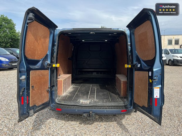 Ford Transit Custom LWB L2H1 Low Roof Sport 280 Air Con Alloys Sensors Cam Tow Bar EURO 6 NO VA 10