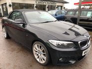 BMW 2 Series 218D M SPORT convertible just 49,000m, Nav, bluetooth, sport seats £165 tax 3