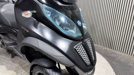Piaggio MP3 LT SPORT 2013 17K TRIKE MOT OCTOBER 2027 3 WHEELER 500CC 17