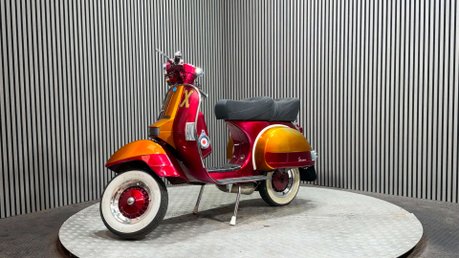 Piaggio Vespa Douglas 125 2002 SHOWING 1,563 MILES GOOD RUNNING GEARED SCOOTER 125CC 5