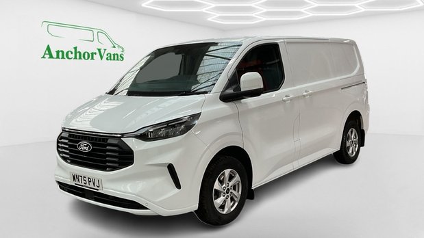 Ford Transit Custom SWB L1H1 Low Roof Limited 320 Air Con Alloys Sensors EURO 6 1