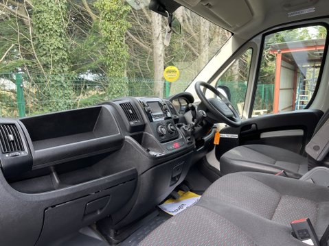 Peugeot Boxer 435 L3H2 16 SEAT NON-D1 LIGHTWEIGHT MINIBUS with A/C, Nav, Sensors, Ramp 23