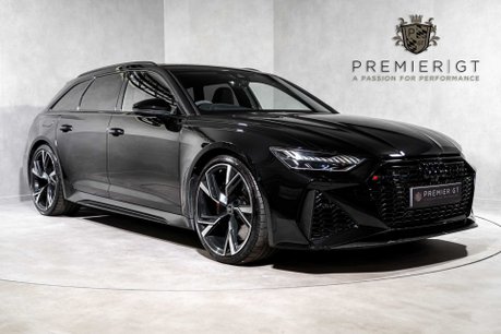 Audi RS6 Avant QUATTRO CARBON BLACK. VAT Q. WARRANTY. HEATED & COOLED SEATS. B & O. 1
