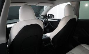 Tesla Model Y PERFORMANCE Solid Black White Interior Now with GROK One Owner VAT Q 19