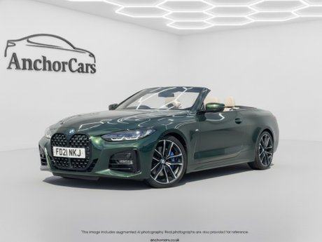 BMW 4 Series 2.0 420d MHT M Sport Convertible 2dr Diesel Hybrid Auto Euro 6 (s/s) (190 p