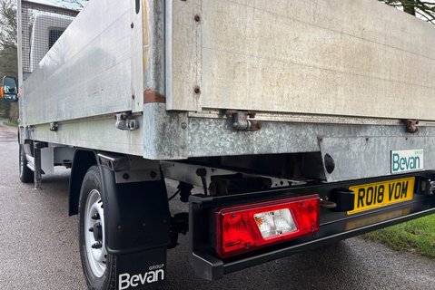 Ford Transit 350 Srw 130 ps Dropside Truck with Maxilift PH110 Crane 22