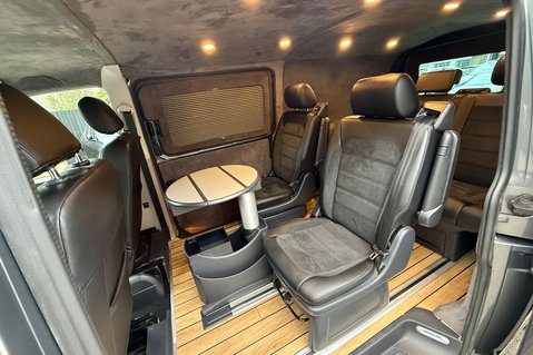 Volkswagen Transporter T32 TDI KOMBI HIGHLINE BMT LWB  -NO VAT -LUXURY CARAVELLE CONVERSION - 3