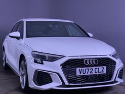 2022 Audi A3 2022 (72) 1.0 TFSI 30 S line Sportback 5dr Petrol Manual Euro 6 (s/s) (110 ps) Cruis VU72CLZ photo