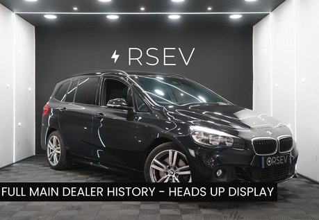 BMW 2 Series 220I M SPORT GRAN TOURER Full BMW History 7 Seats Tow Bar HUD Full Leather