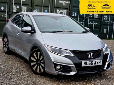 Honda Civic 1.8 i-VTEC SE Plus (Navi) Hatchback 5dr Petrol Auto Euro 6 (142 ps) 1