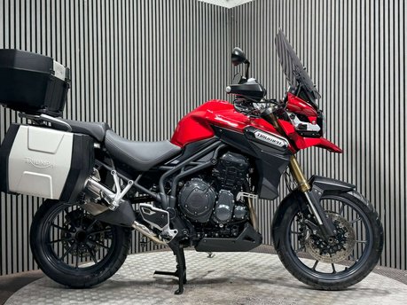 Triumph Explorer 1215 2015 ONLY 16K 1 OWNER LONG MOT FULL LUGGAGE ADVENTURE BIKE
