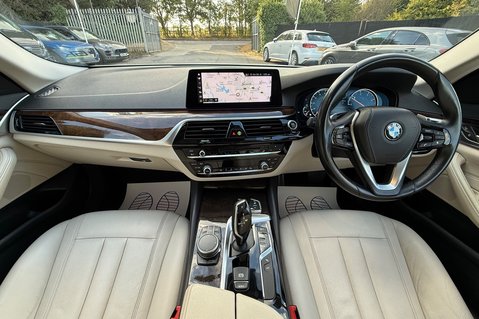 BMW 5 Series 520D XDRIVE SE - 360 DEGREE CAMERAS - IVORY LEATHER 13