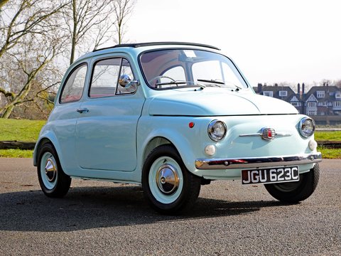 Fiat 500F Electric Conversion 39