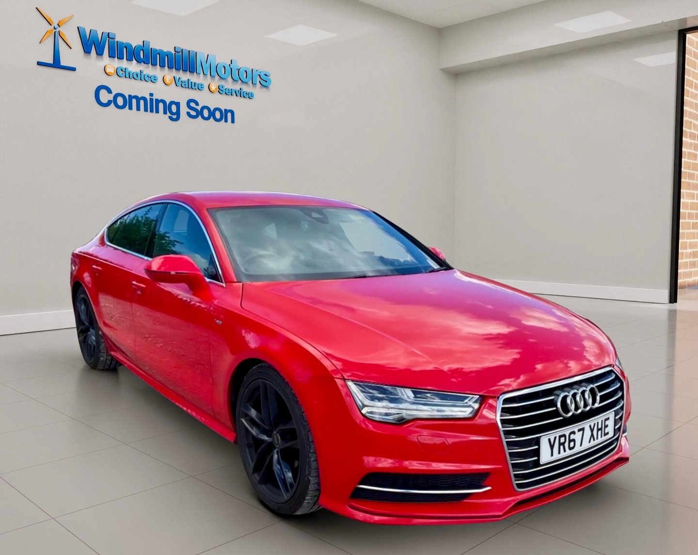 2017 Audi A7 exterior view