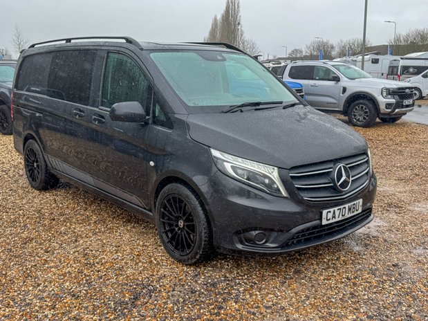 Mercedes-Benz Vito Crew Cab AUTO LWB L2H1 Sport 119 Camera Nav Sensors EURO 6 5