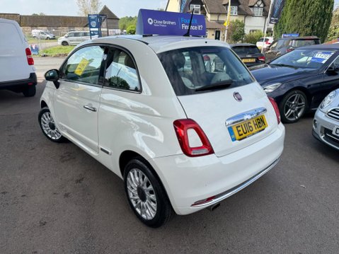 Fiat 500 1.2 Lounge Euro 6 (s/s) 3dr 6