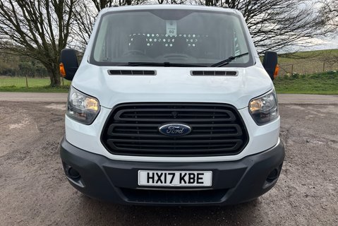 Ford Transit 350 Drw L3 130 ps Crew Cab Tipper - Air Con - Ex MOD 10