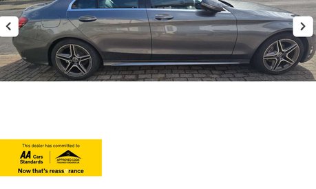 Mercedes-Benz C Class 1.5 C 200 AMG Line Auto 4dr