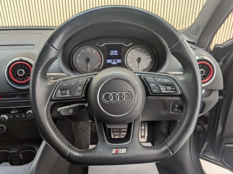 Audi A3 2.0 S3 Sportback TFSI Black Edition Quattro Semi-Auto 4WD 5dr 71