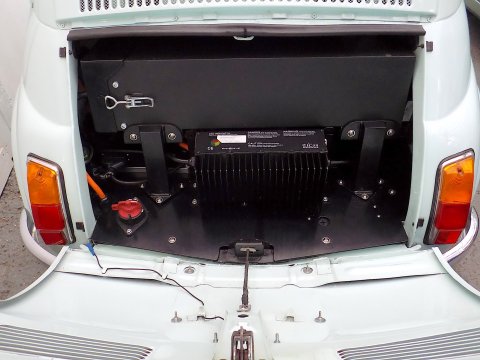 Fiat 500F Electric Conversion 44