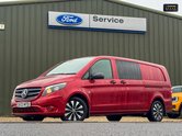 Mercedes-Benz Vito Crew Cab AUTO XLWB L3H1 Premium Plus 116 Alloys Sensors Tow Bar NO VAT EURO 2