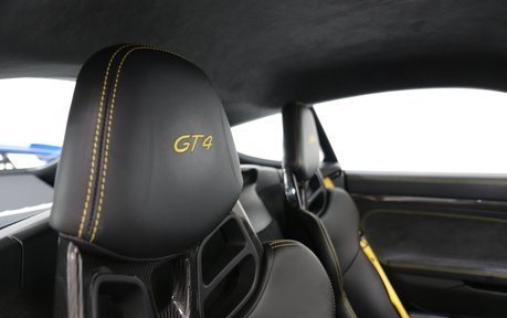 Porsche Cayman GT4 - One Owner - Full Porsche Service History 24