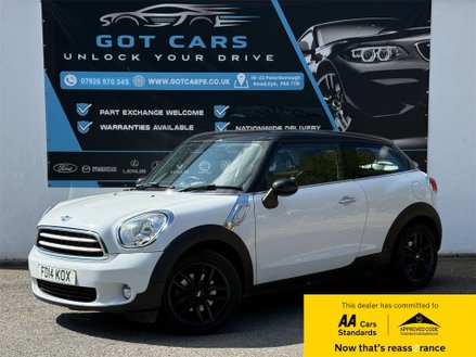 Mini Paceman 1.6 Cooper SUV 3dr Petrol Manual Euro 5 (s/s) (122 ps)