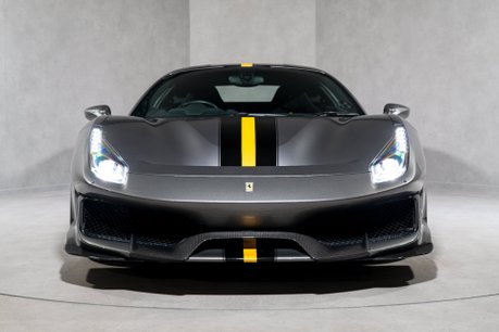 Ferrari 488 Pista WARRANTY. HISTORIC PAINTWORK. CARBON FIBRE INT & EXT. LIFT. CARPLAY. 2