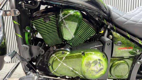 Kawasaki Vulcan 900 VN 2015 14K HIGHLY CUSTOMISED CUSTOM CRUISER BIKE 900CC 13