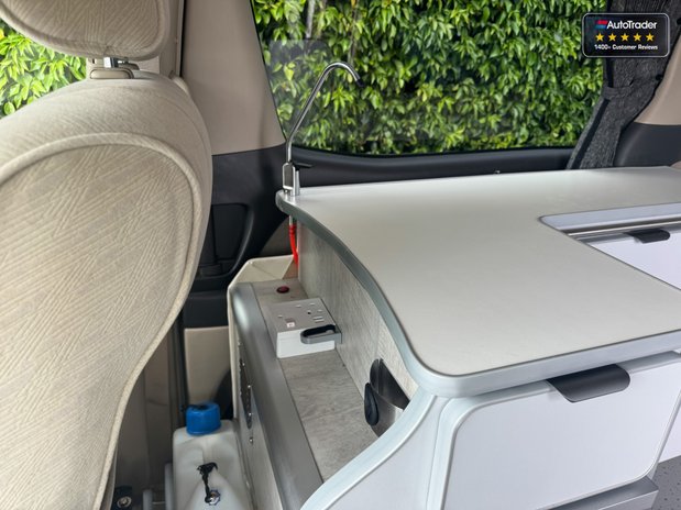 Toyota Alphard Camper|2 Berth|2 Belts|Solar|Kitchen|Vanlux 10