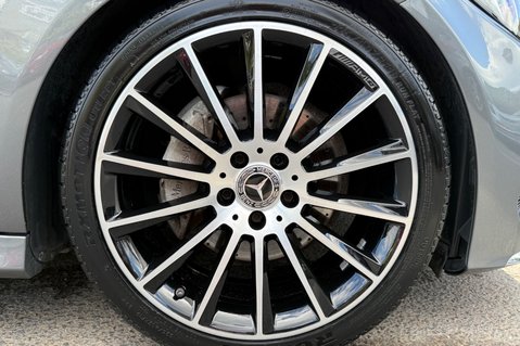 Mercedes-Benz C Class C 220 D AMG LINE PREMIUM PLUS - SELENITE GREY WITH CRANBERRY LEATHER 72
