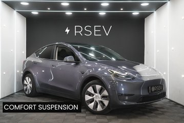 Tesla Model Y LONG RANGE AWD Comfort Suspension TOW BAR 1 Owner GROK New Bushes VATQ