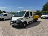 Peugeot Boxer Tipper LWB L3 7 Seater Bluetooth Tow Bar EURO 6 NO VAT 3