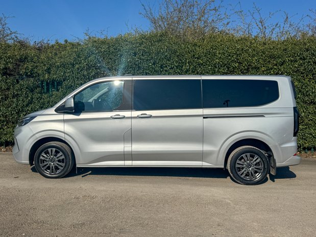 Ford Tourneo Custom Titanium Luxe | 9 Seat | Auto | L2 LWB | 320 | Euro 6 | £31,790 + vat 5