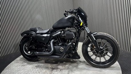 Harley-Davidson Sportster 883 XL883N IRON 2013 LONG MOT STAGE 1 CRUISER BIKE A2 3
