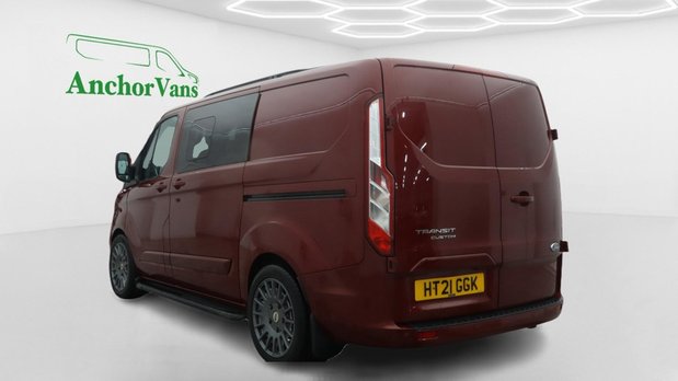 Ford Transit Custom Crew Cab SWB L1H1 Low Roof Limited 300 Air Con Alloys Sensors EURO 6 6