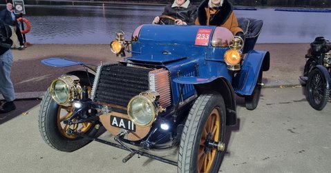 2024 London to Brighton Veteran car run.