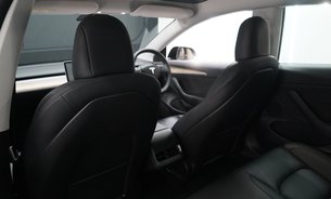 Tesla Model 3 LONG RANGE AWD 1 Owner Solid Black Ryzen GROK Adaptive LEDs Pano Roof VATQ 17